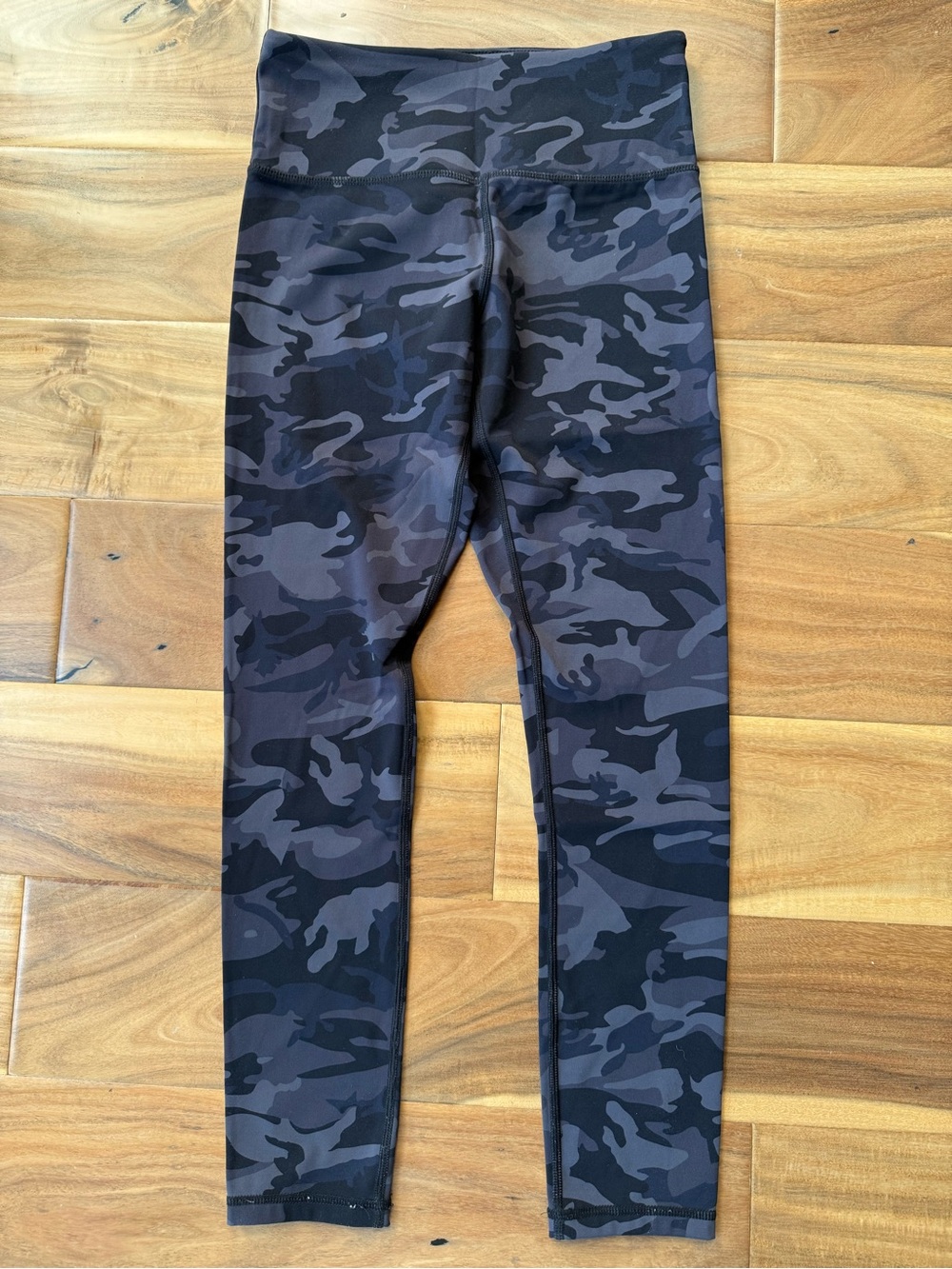 ZYIA Navy & Gray Camo Leggings